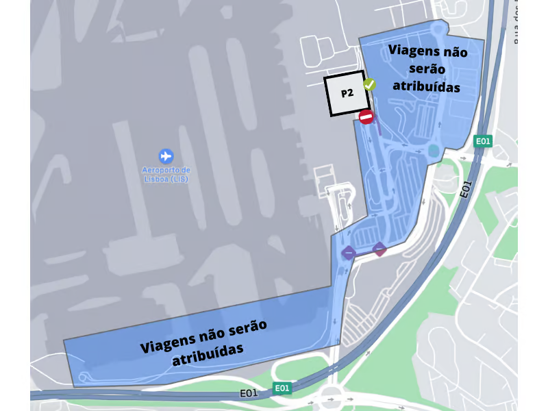 Zona TVDE Aeroporto de Lisboa 6