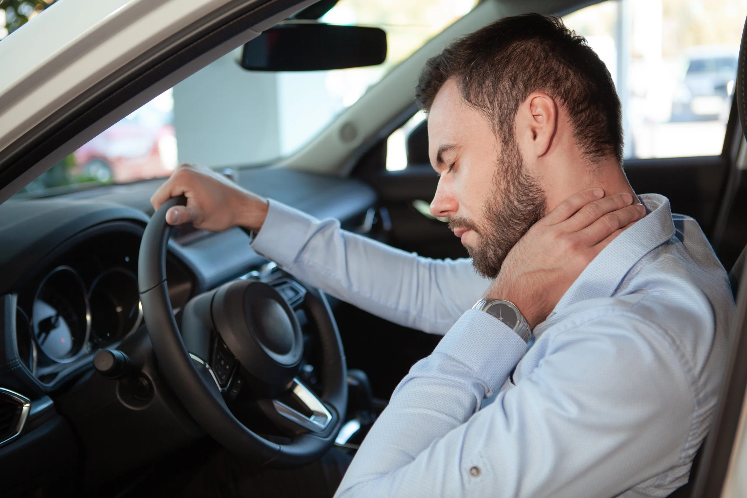 Postura correcta para motoristas TVDE